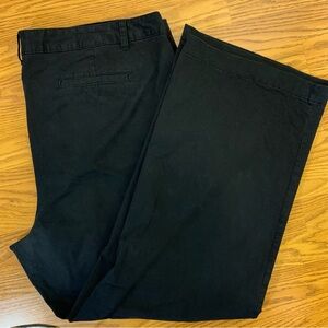 Old Navy Black Cotton Pants Size 24